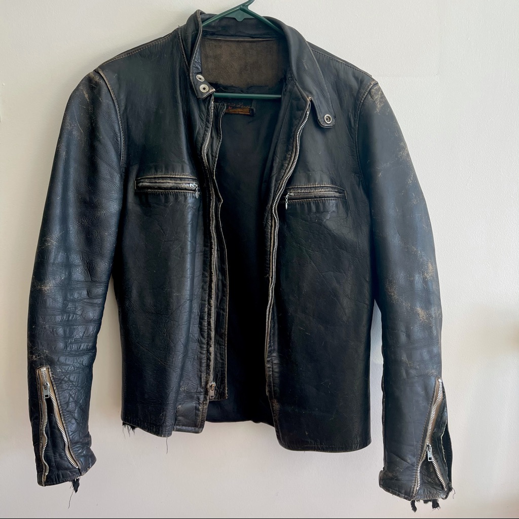 Vintage 70âs Leather Jacket